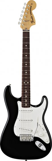 Fender 70s Stratocaster Black Rosewood