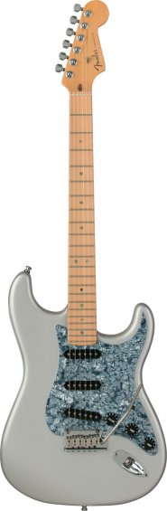 Fender American Deluxe Stratocaster Chrome Silver Maple
