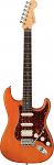 Fender American Deluxe Stratocaster HSS Amber Rosewood