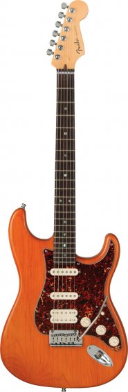 Fender American Deluxe Stratocaster HSS Amber Rosewood