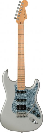 Fender American Deluxe Stratocaster HSS Chrome Silver Maple