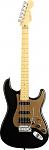Fender American Deluxe Stratocaster HSS Montego Black Maple