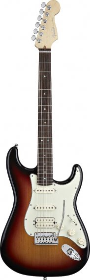 Fender American Deluxe Stratocaster HSS Sunburst Rosewood