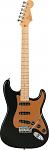 Fender American Deluxe Stratocaster Montego Black Maple