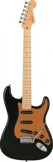 Fender American Deluxe Stratocaster Montego Black Maple