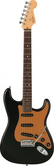 Fender American Deluxe Stratocaster Montego Black Rosewood