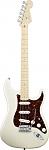 Fender American Deluxe Stratocaster Olympic Pearl Maple