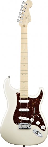 Fender American Deluxe Stratocaster Olympic Pearl Maple