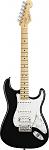 Fender American Standard Stratocaster HSS Black Maple