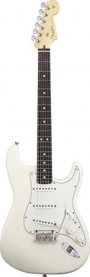 Fender American Standard Stratocaster Olympic White Rosewood