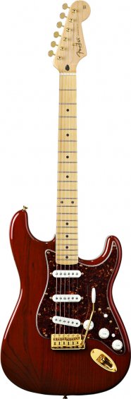 Fender Deluxe Players Strat Crimson Red Transparent Maple