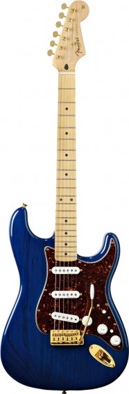 Fender Deluxe Players Strat Saphire Blue Transparent Maple