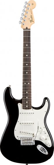 Fender Standard Roland Ready Stratocaster Black Rosewood