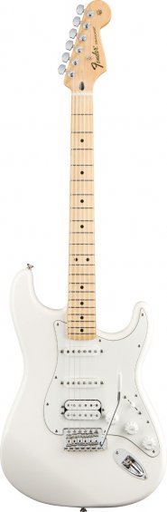 Fender Standard Strat HSS Arctic White Maple