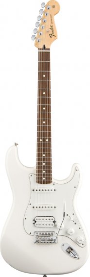 Fender Standard Strat HSS Arctic White Rosewood