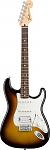 Fender Standard Strat HSS Brown Sunburst Rosewood