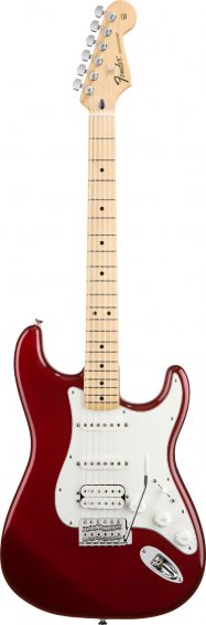 Fender Standard Strat HSS Candy Apple Red Maple