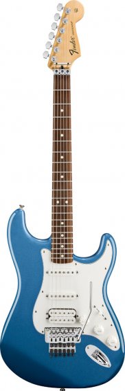 Fender Standard Strat HSS with Locking Tremolo Lake Placid Blue Rosewood
