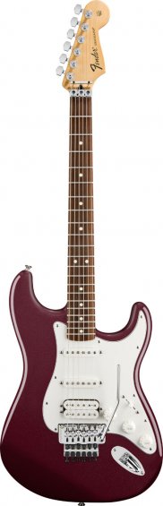 Fender Standard Strat HSS with Locking Tremolo Midnight Wine Rosewood