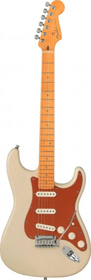 Fender American Deluxe Stratocaster V Neck Honey Blonde Maple