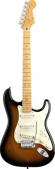 Fender American Deluxe Stratocaster V Neck Sunburst Maple