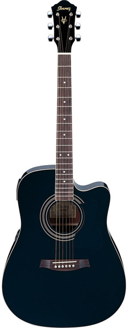 Акустическая гитара Ibanez V70CE Black