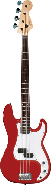бас-гитара Fender Squier Affinity Precision Bass RW Metallic Red