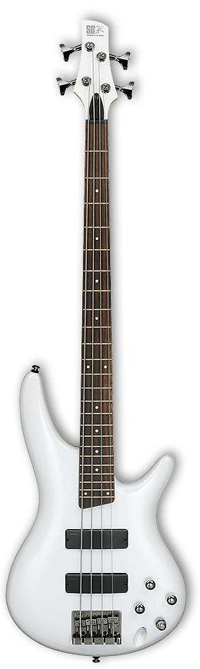 Бас-гитара Ibanez SR300 pearl white