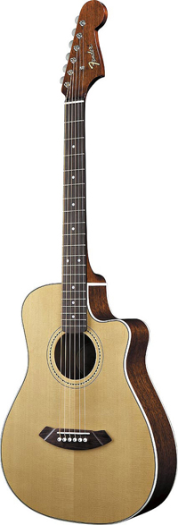 Акустическая гитара Fender Malibu Sce Natural New Upgraded Version