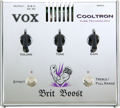 Педаль эффектов VOX, модель Cooltron Brit Boost