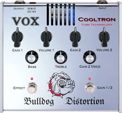Педаль эффектов VOX, модель Cooltron Bulldog Distortion