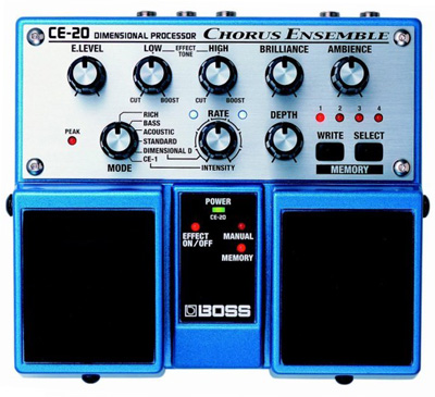 Гитарный процессор BOSS, модель CE-20