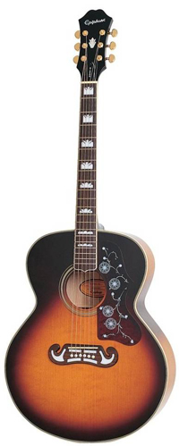 Акустическая гитара Epiphone EJ-200 VINTAGE Sunburst GLD
