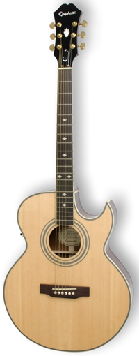 Акустическая гитара Epiphone PR-5E Natural Gold HDWE (w/ Shadow Preamp)