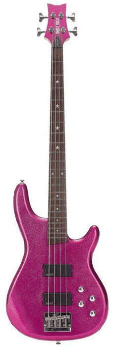 Бас-гитара Daisy Rock Rock Candy Bass Atomic Pink