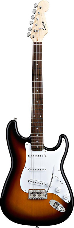 Электрогитара Fender Squier Bullet (With Trem, RW, Brown Sunburst)