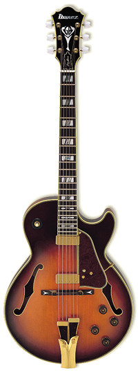 Полуакустическая гитара Ibanez GB10 Brown Sunburst