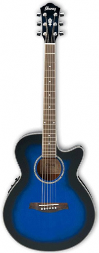 Акустическая гитара Ibanez AEG10E TBS