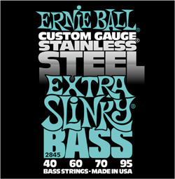Струны для бас-гитары Ernie Ball 2845 (сталь) 40-95