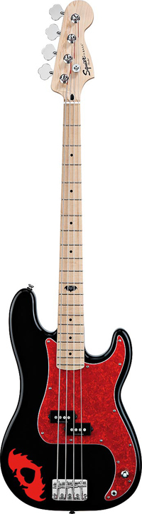 Бас-гитара Fender Squire Pete Wentz P-Bass (black)