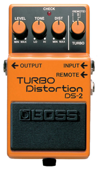 BOSS DS-2 педаль гитарная Turbo Distortion