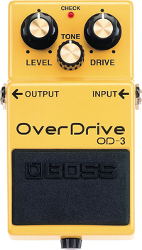BOSS OD-3 педаль гитарная Overdrive