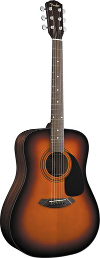 Акустическая гитара Fender CD-60 Single PK Sunburst Expi