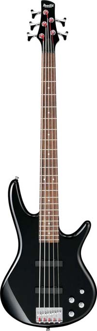 Пятиструнная бас-гитара Ibanez GSR205 BK
