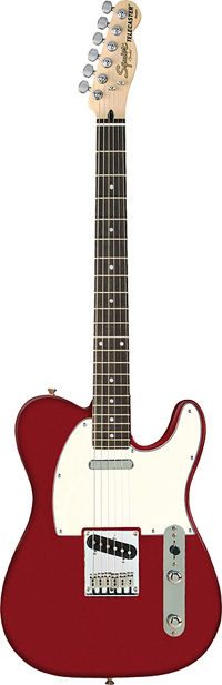Электрогитара Fender Squier Standard Tele (RW) Candy Apple Red