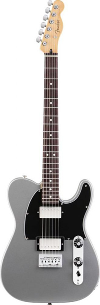 Электрогитара Fender Telecaster Blacktop HH RW Silver