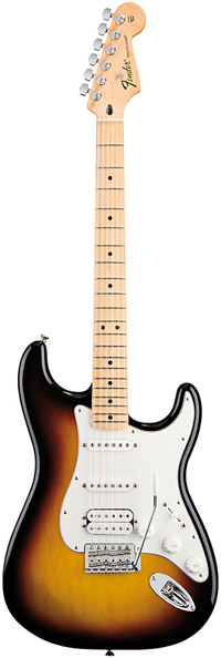 Электрогитара Fender Standard Stratocaster HSS MN Brown Sunburst
