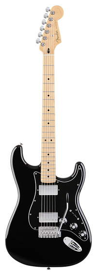Электрогитара Fender Stratocaster Blacktop HH MN BLK