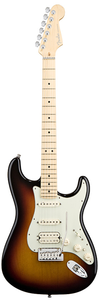 Электрогитара Fender American Deluxe Stratocaster HSS MN 3-Color Sunburst