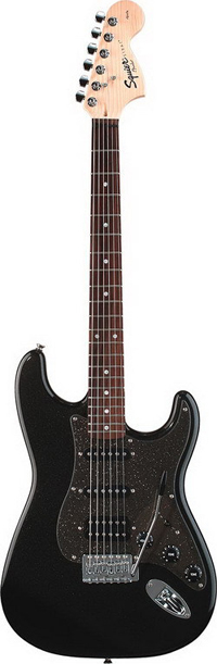 Электрогитара Fender Squier Affinity Fat Stratocaster HSS RW Black